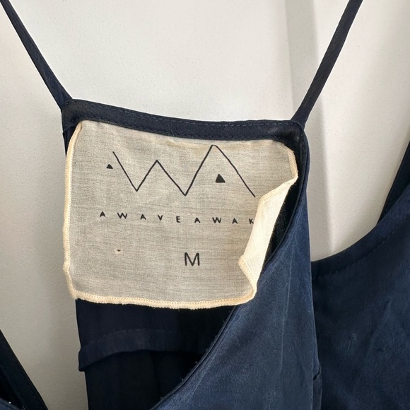 Awaveawake Wrap String Dress in Indigo - Picture 6 of 7